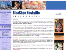 Tablet Screenshot of blueshoenashville.com